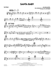 Santa Baby - Alto Sax 1