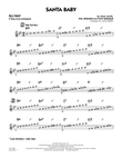 Santa Baby - C Solo Sheet