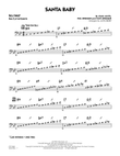 Santa Baby - Bass Clef Solo Sheet
