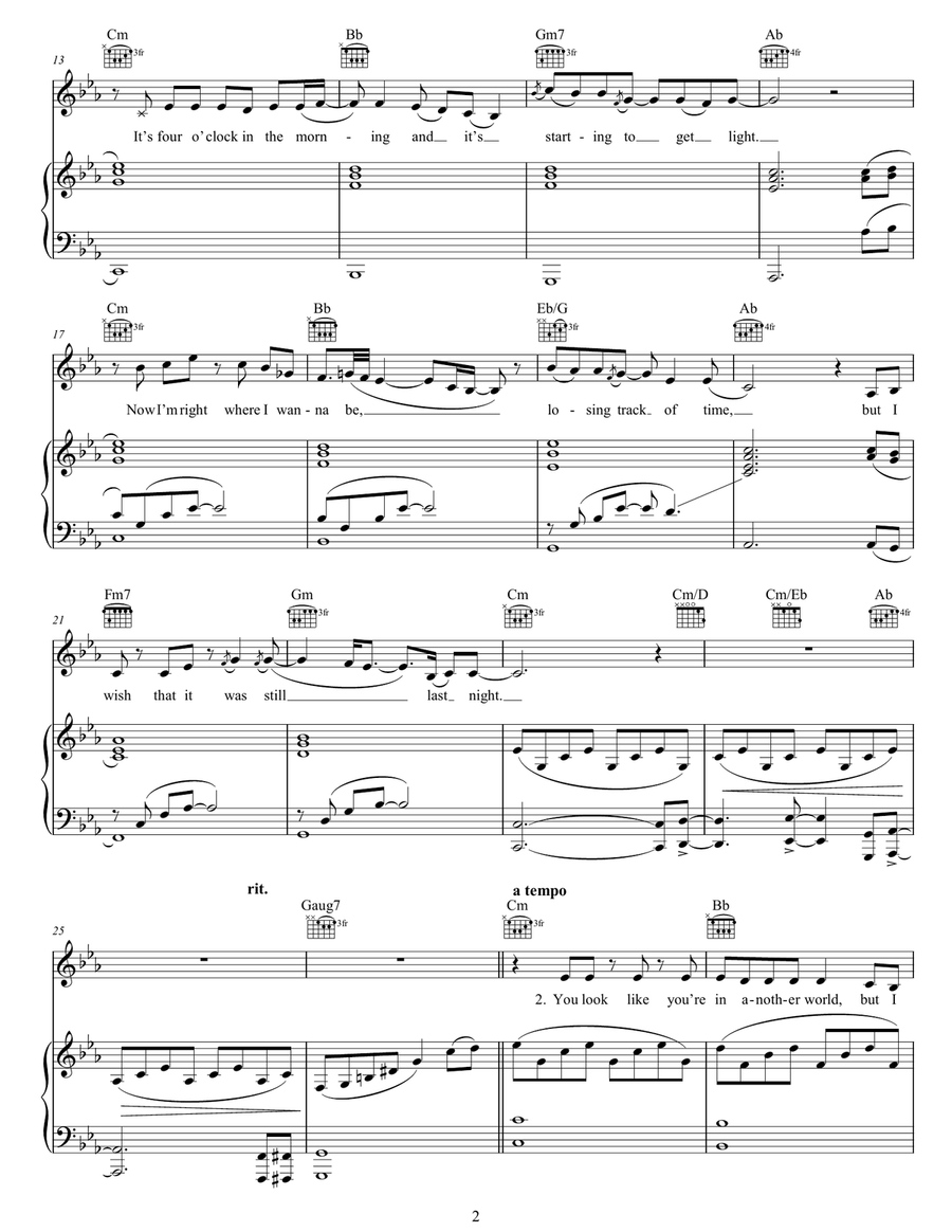 Promise Me Promise Me Acoustic Guitar scores gallery preview page 2