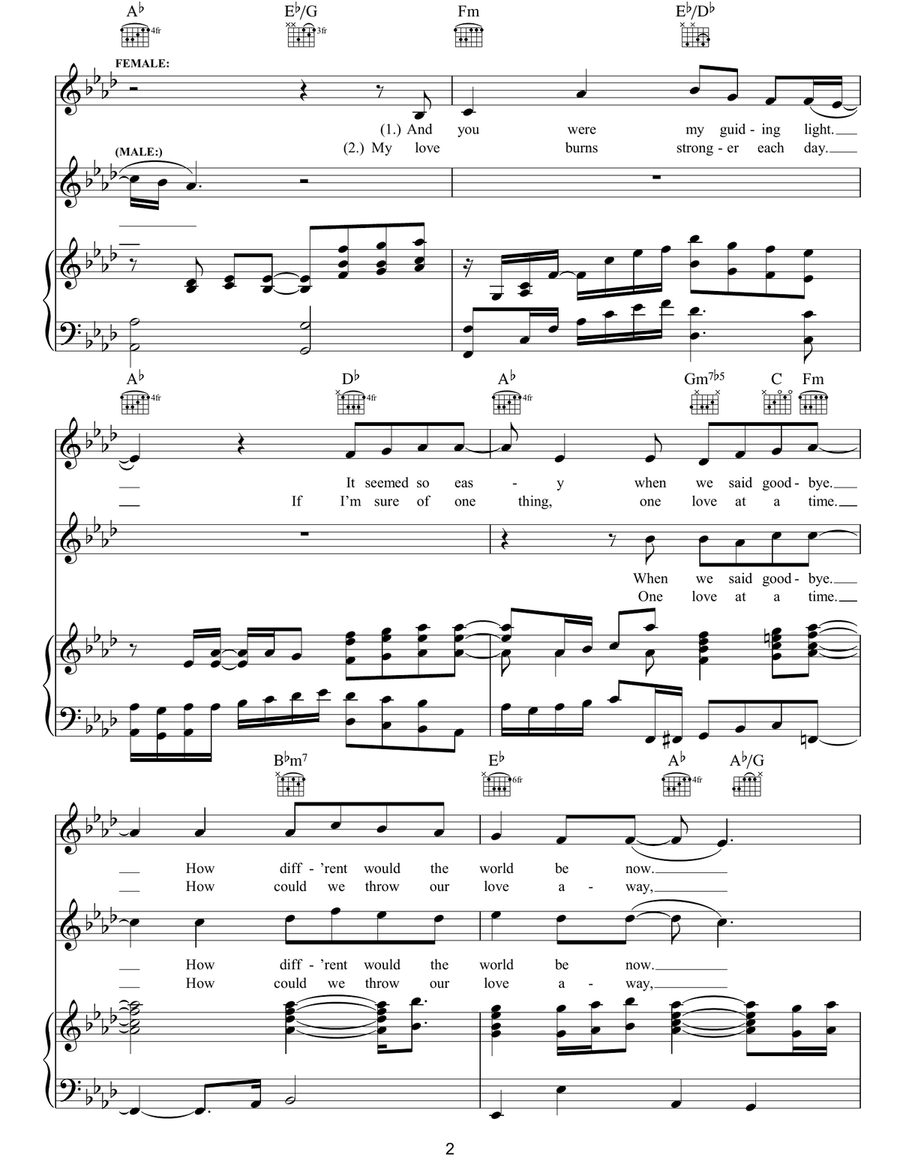 If You Were With Me Now Acoustic Guitar scores gallery preview page 2