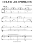 Come, Thou Long-Expected Jesus [Jazz version] (arr. Phillip Keveren)