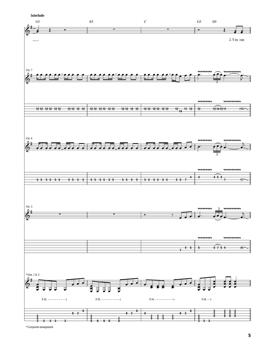 I Had A Good Time I Had A Good Time Acoustic Guitar scores gallery preview page 5
