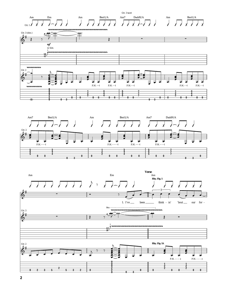 The Story In Your Eyes The Story In Your Eyes Acoustic Guitar scores gallery preview page 2