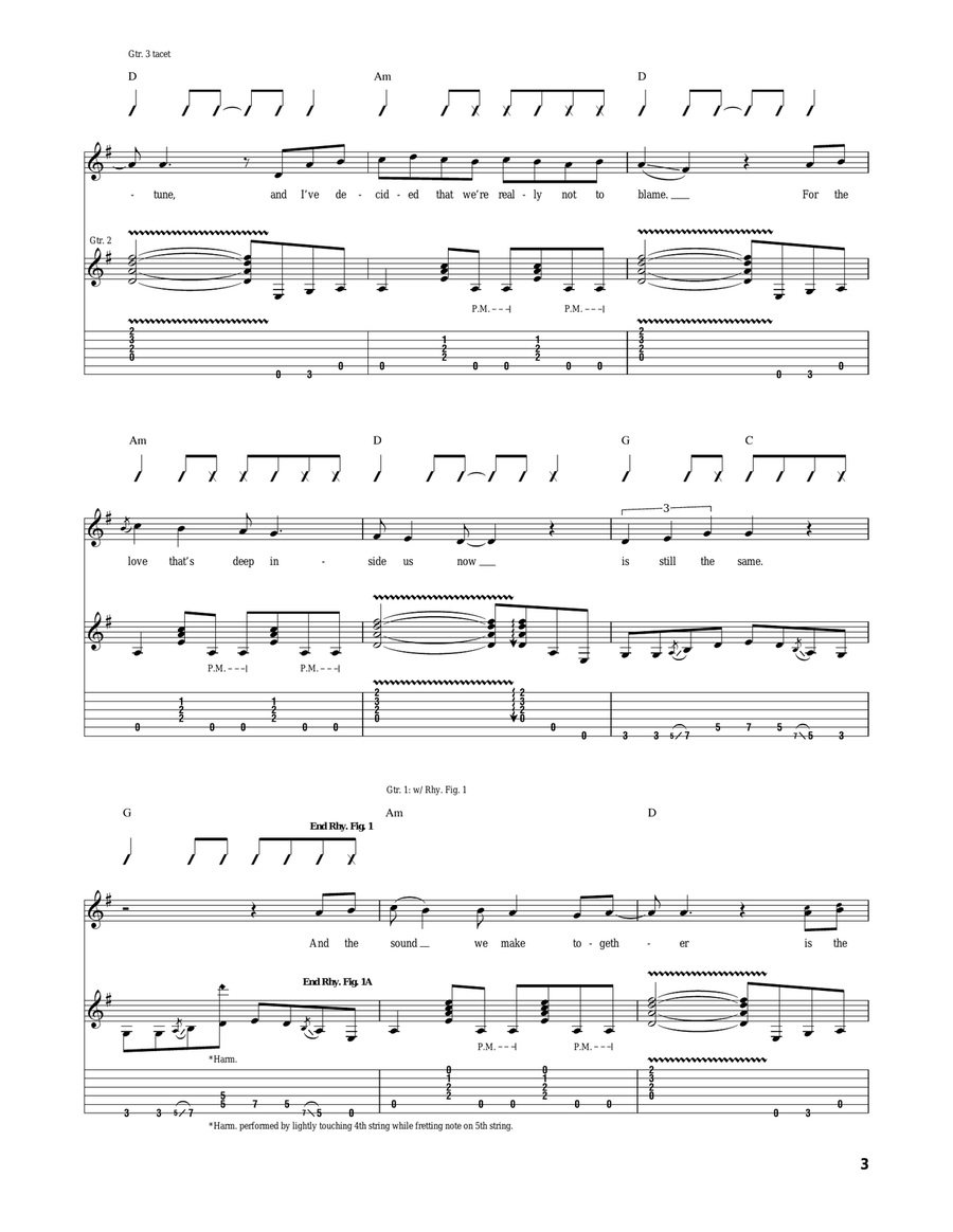 The Story In Your Eyes The Story In Your Eyes Acoustic Guitar scores gallery preview page 3