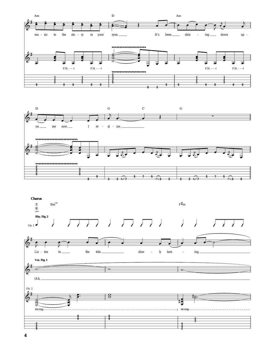 The Story In Your Eyes The Story In Your Eyes Acoustic Guitar scores gallery preview page 4