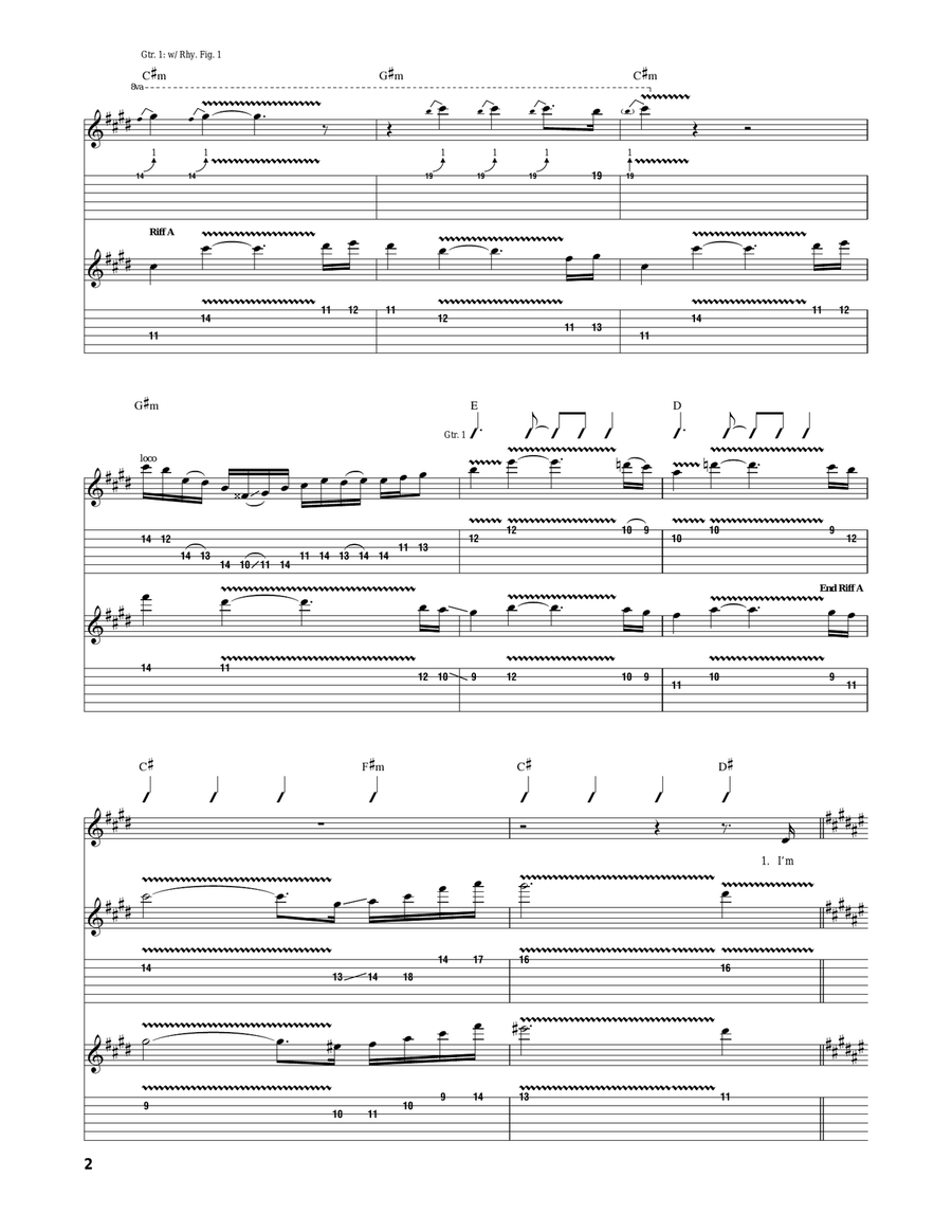 The Wall The Wall Acoustic Guitar scores gallery preview page 2