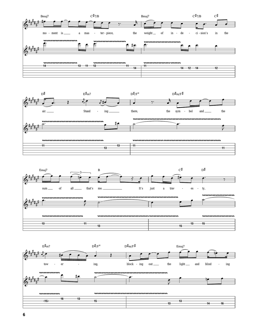 The Wall The Wall Acoustic Guitar scores gallery preview page 6