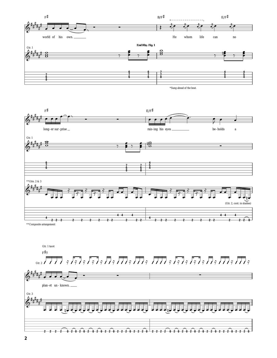 Watcher Of The Skies Watcher Of The Skies Acoustic Guitar scores gallery preview page 2