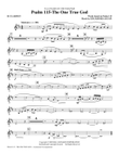 Psalm 115: The One True God - Bb Clarinet