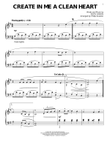 Create In Me A Clean Heart (arr. Phillip Keveren)