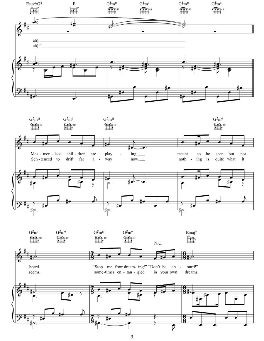 Entangled Entangled Acoustic Guitar scores gallery preview page 3