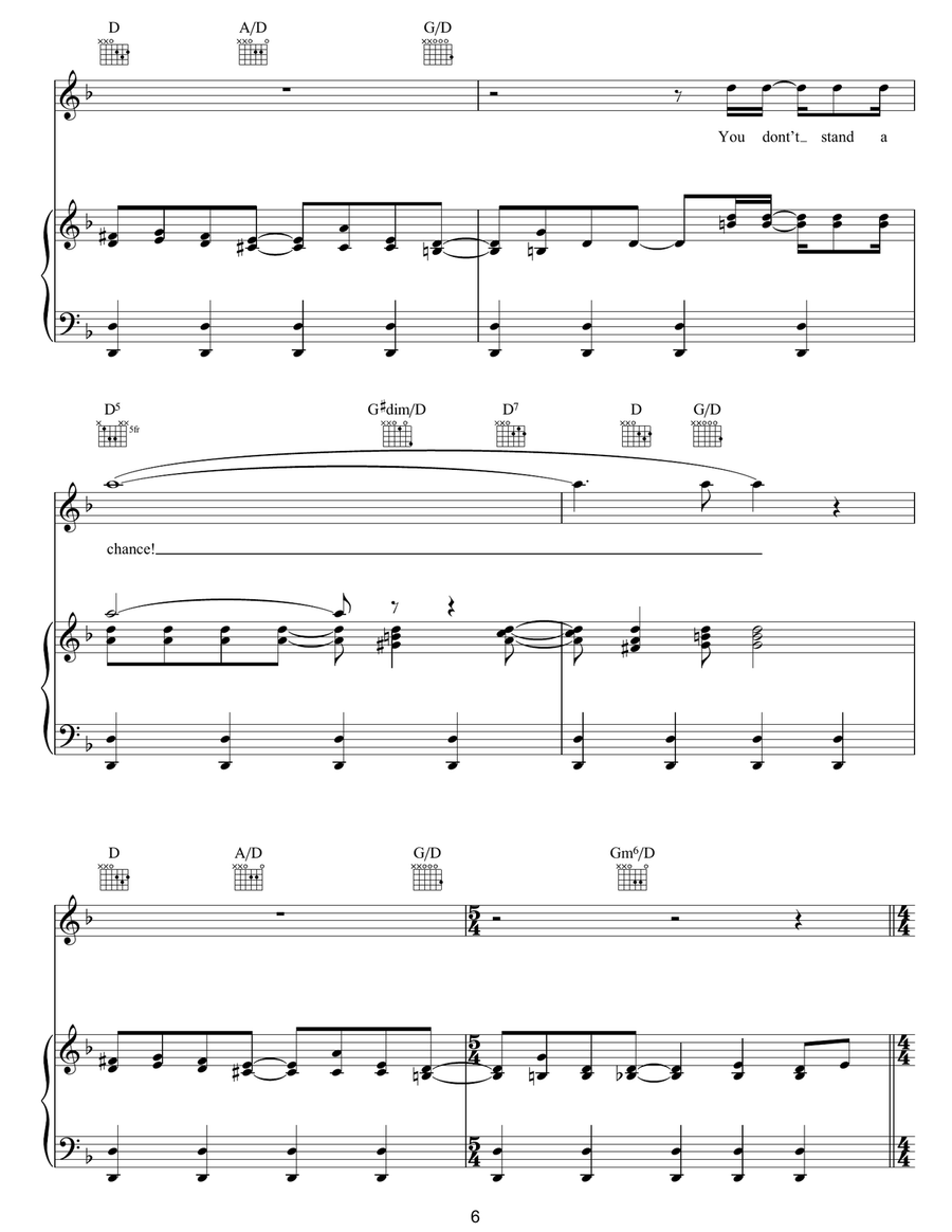 Squonk Squonk Piano, Vocal, Guitar scores gallery preview page 6