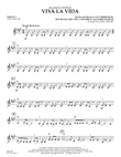 Viva La Vida - Violin 3 (Viola Treble Clef) mini preview