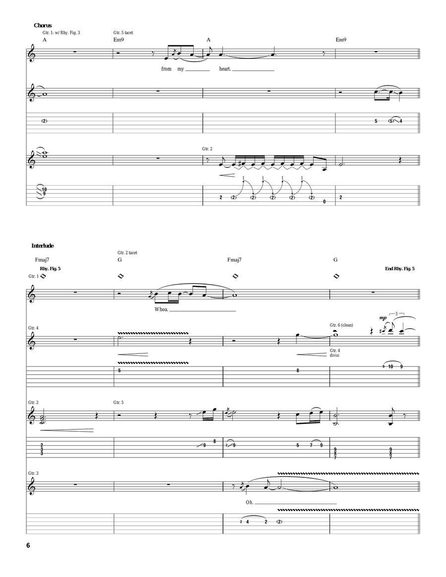 From My Heart From My Heart Acoustic Guitar scores gallery preview page 6