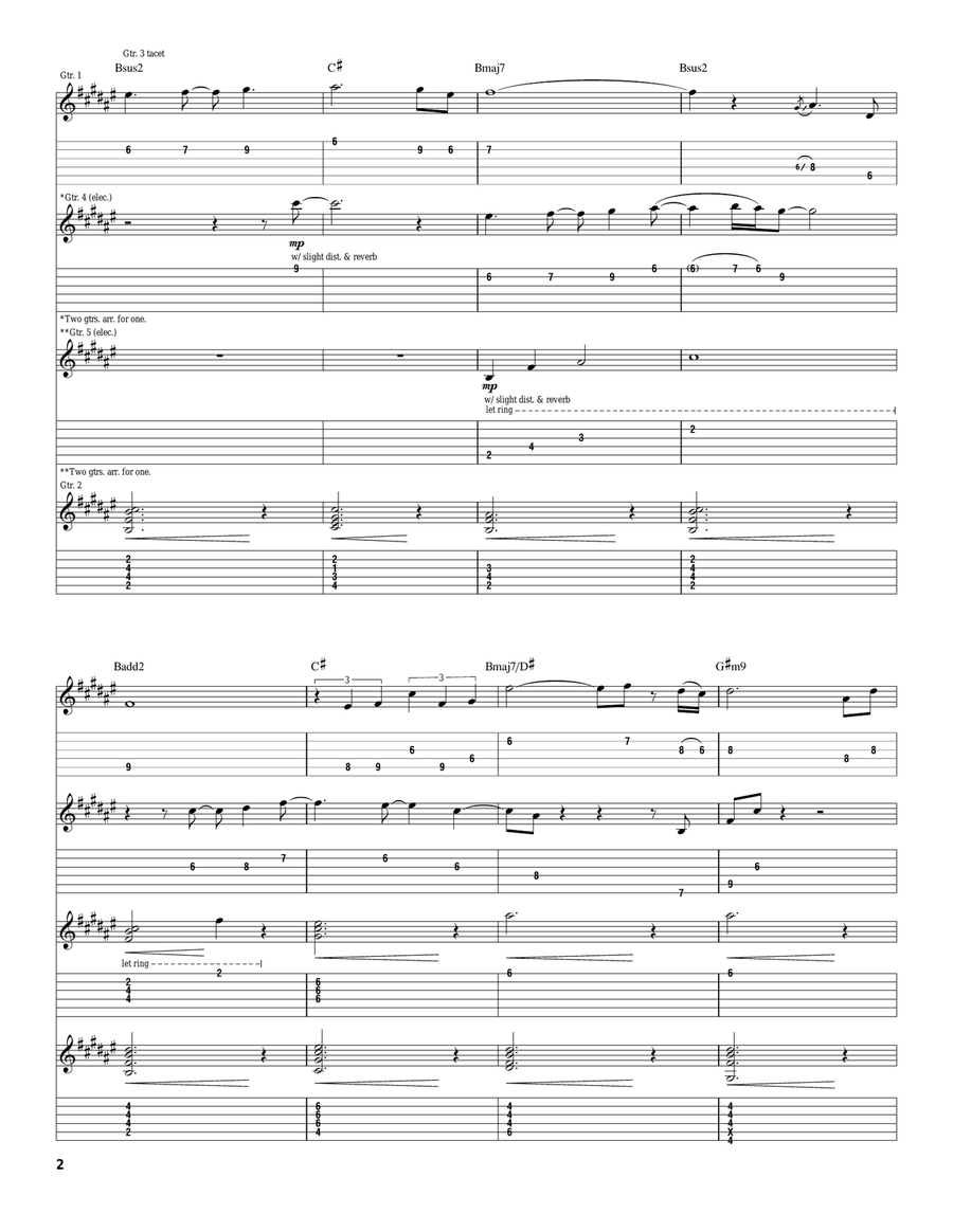 Your Sweet Eyes Your Sweet Eyes Acoustic Guitar scores gallery preview page 2