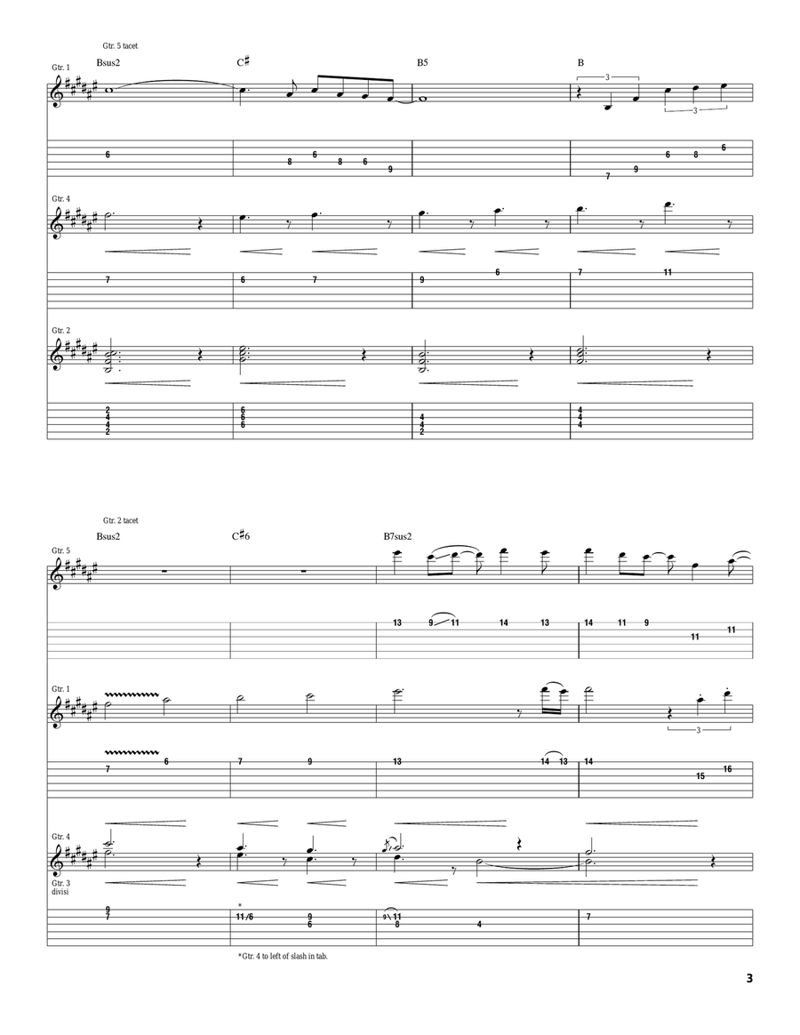 Your Sweet Eyes Your Sweet Eyes Acoustic Guitar scores gallery preview page 3