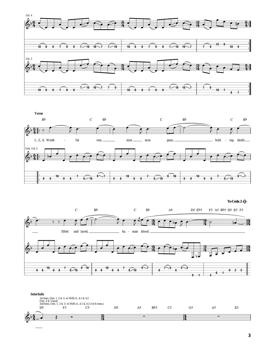 Ghost Of Karelia Ghost Of Karelia Acoustic Guitar scores gallery preview page 3
