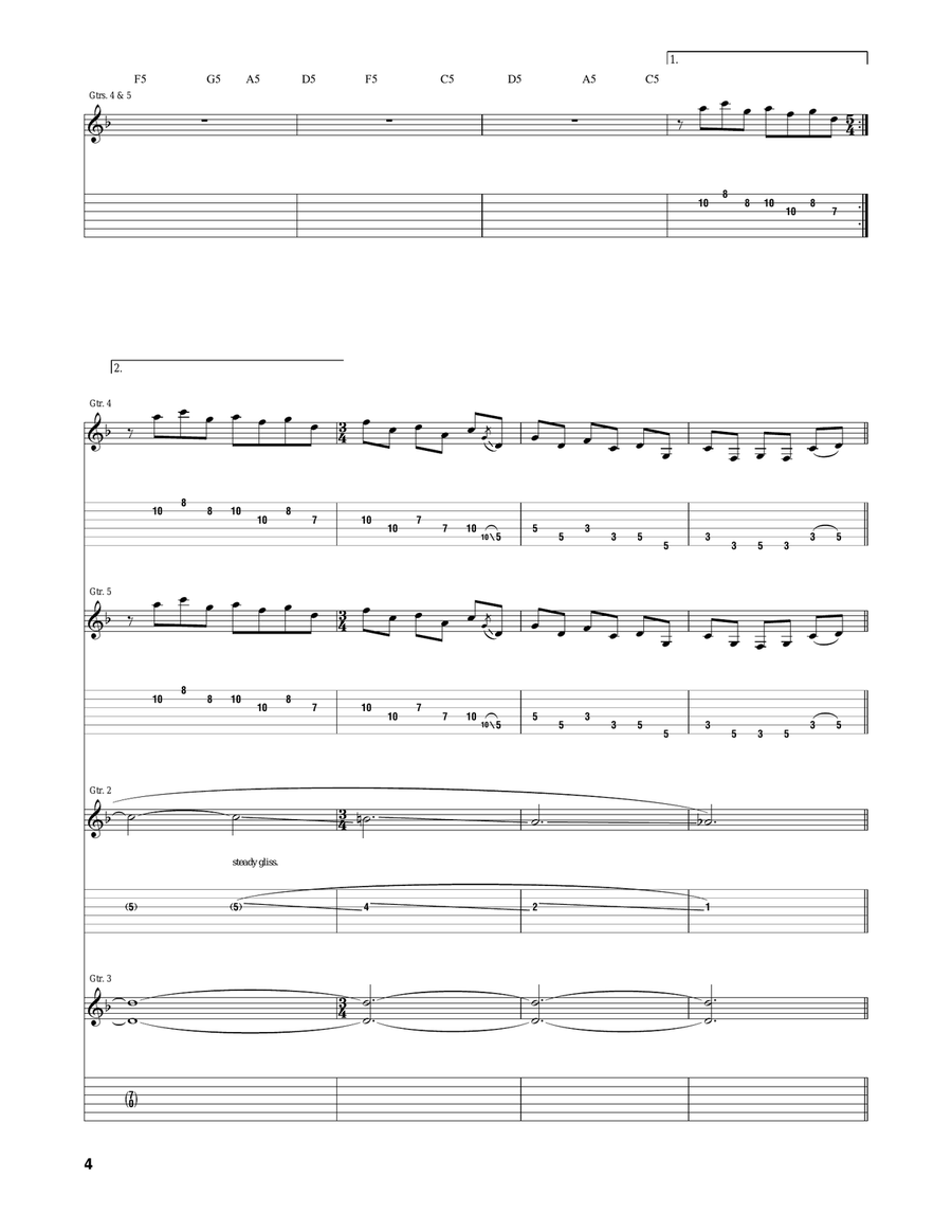 Ghost Of Karelia Ghost Of Karelia Acoustic Guitar scores gallery preview page 4