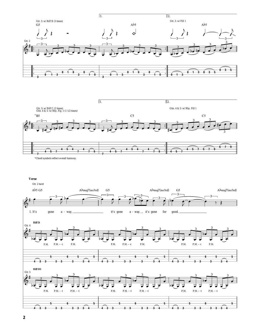 Divinations Divinations Acoustic Guitar scores gallery preview page 2