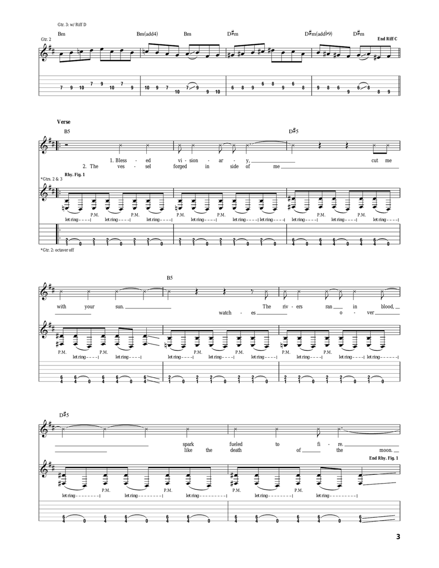 Crack The Skye Crack The Skye Acoustic Guitar scores gallery preview page 3