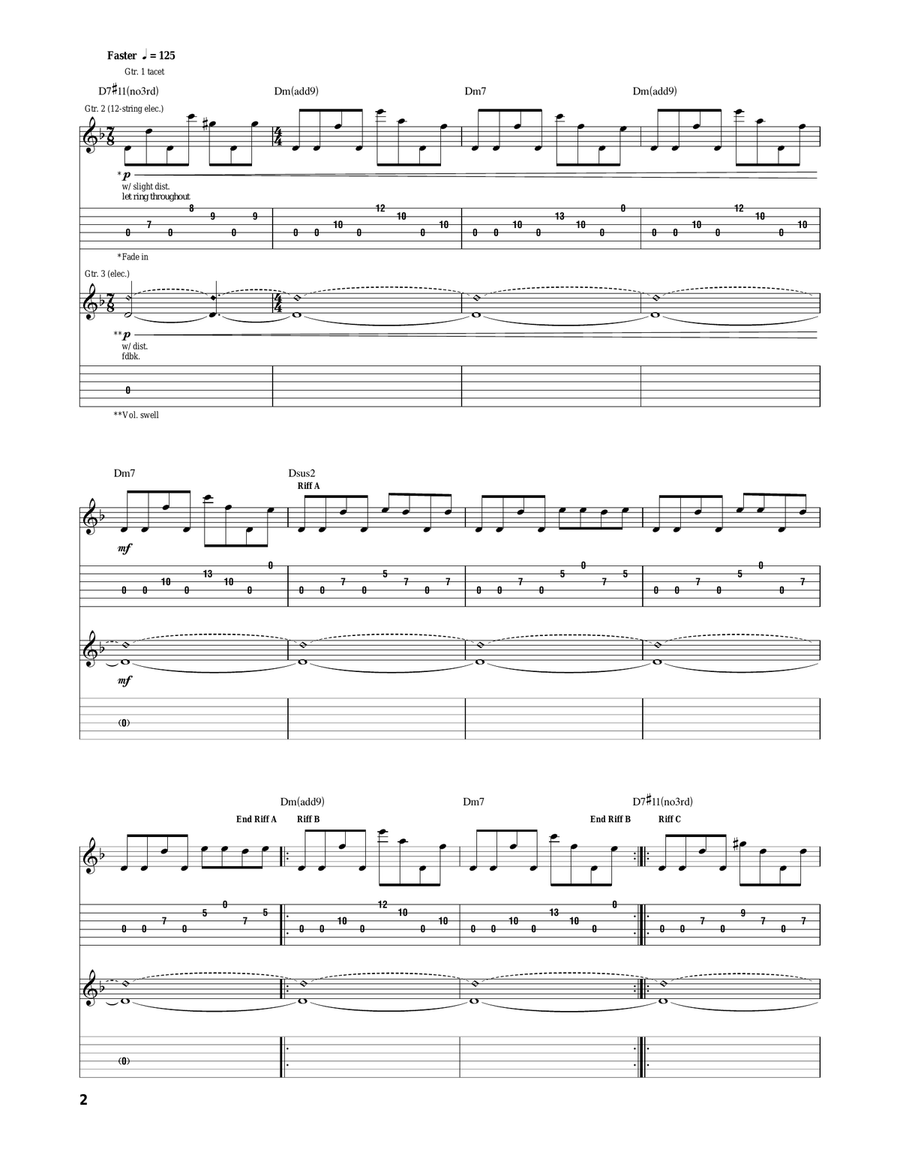 The Czar The Czar Acoustic Guitar scores gallery preview page 2