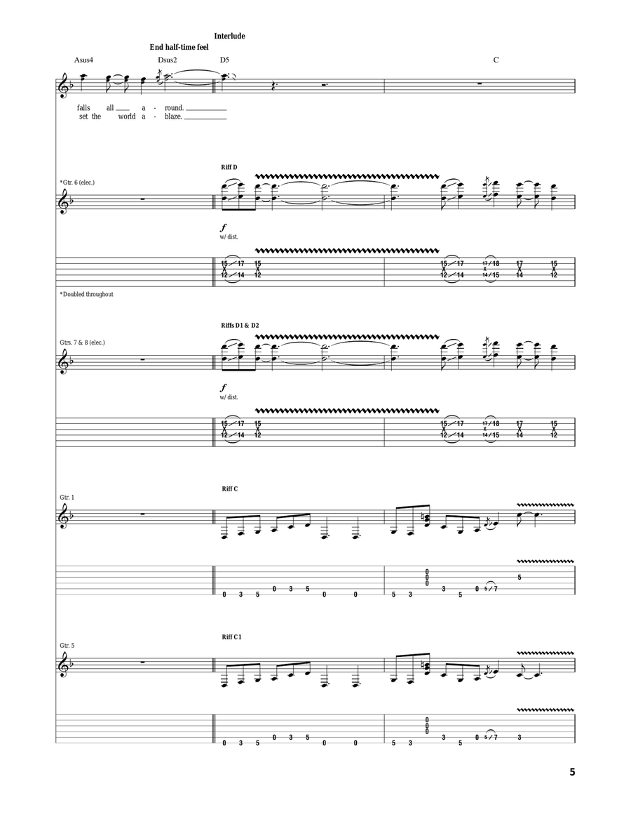 The Last Baron The Last Baron Acoustic Guitar scores gallery preview page 5