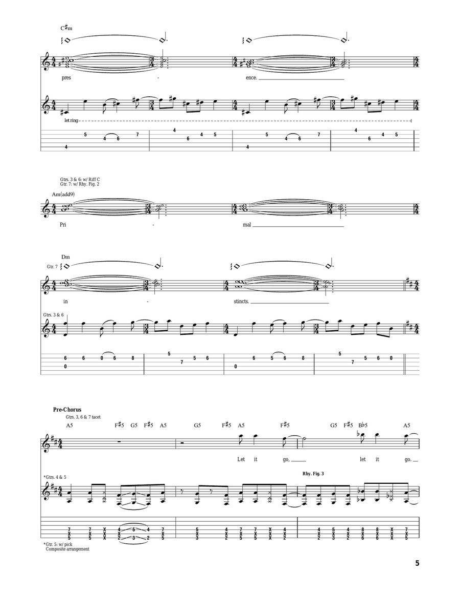 Quintessence Quintessence Acoustic Guitar scores gallery preview page 5
