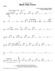 Rock This Town - Drums