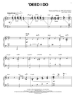 'Deed I Do (arr. Brent Edstrom)