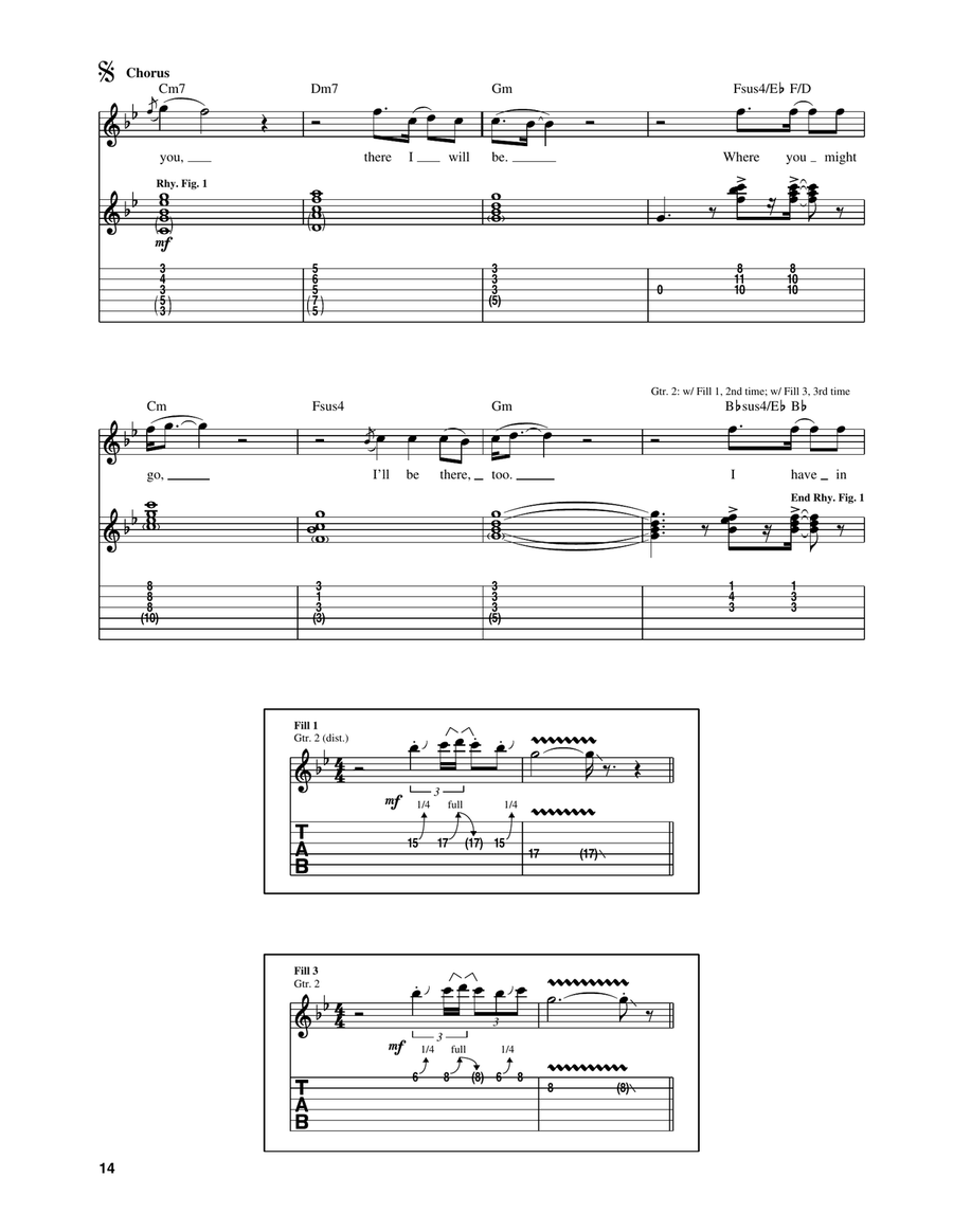 Friends Friends Acoustic Guitar scores gallery preview page 3