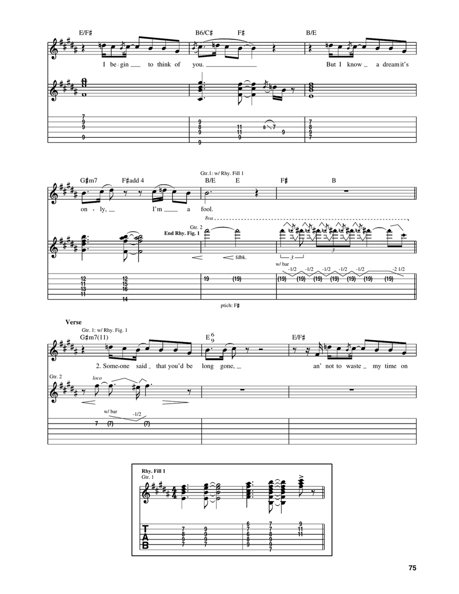 Emerald Eyes Emerald Eyes Acoustic Guitar scores gallery preview page 2