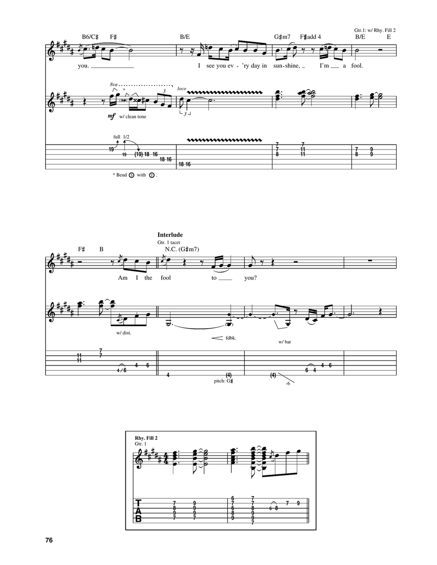 Emerald Eyes Emerald Eyes Acoustic Guitar scores gallery preview page 3