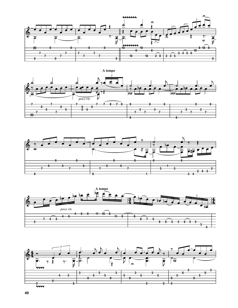 The Desert Song The Desert Song Acoustic Guitar scores gallery preview page 3