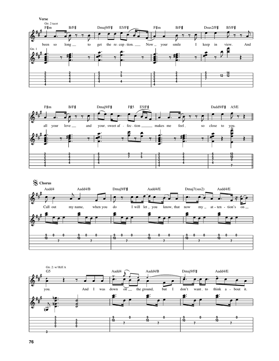 Nothing Can Keep Me From You Acoustic Guitar scores gallery preview page 3