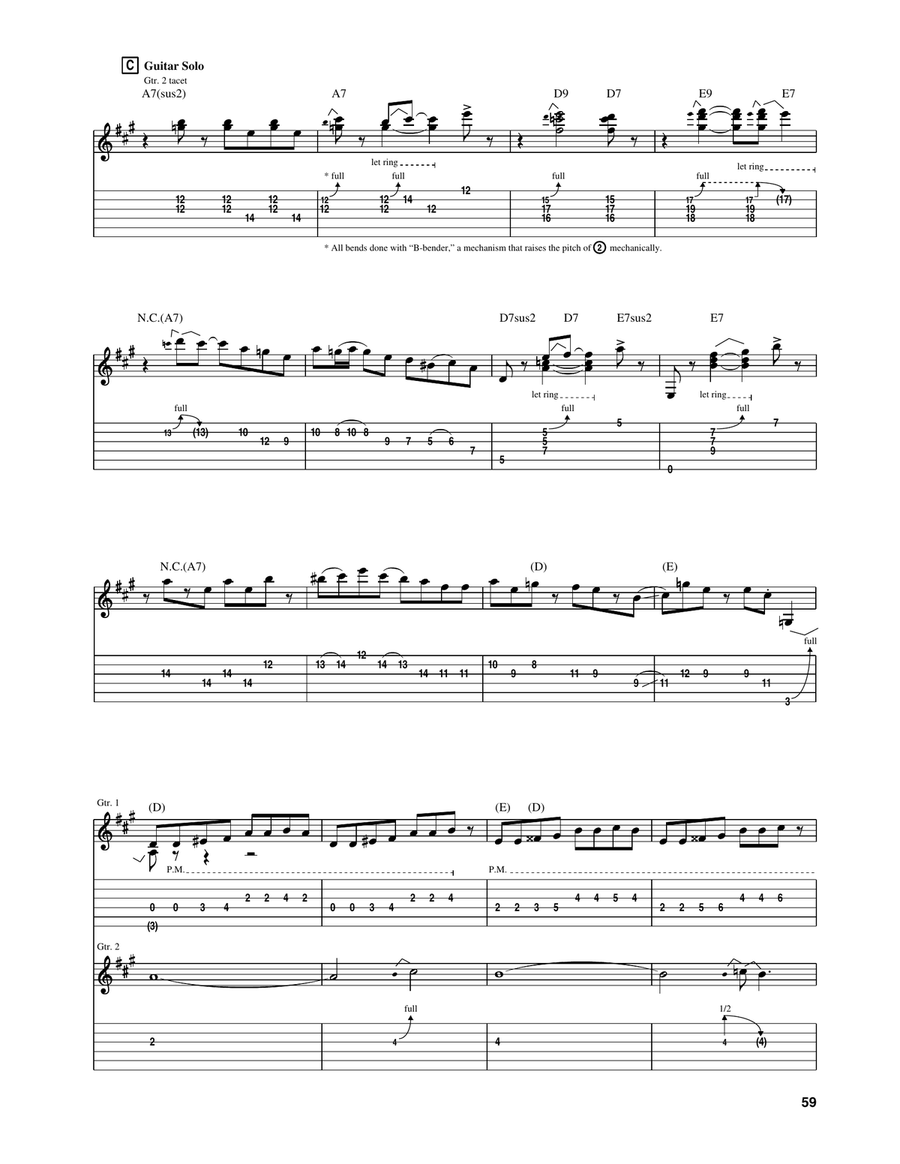 Steve's Boogie Acoustic Guitar scores gallery preview page 4