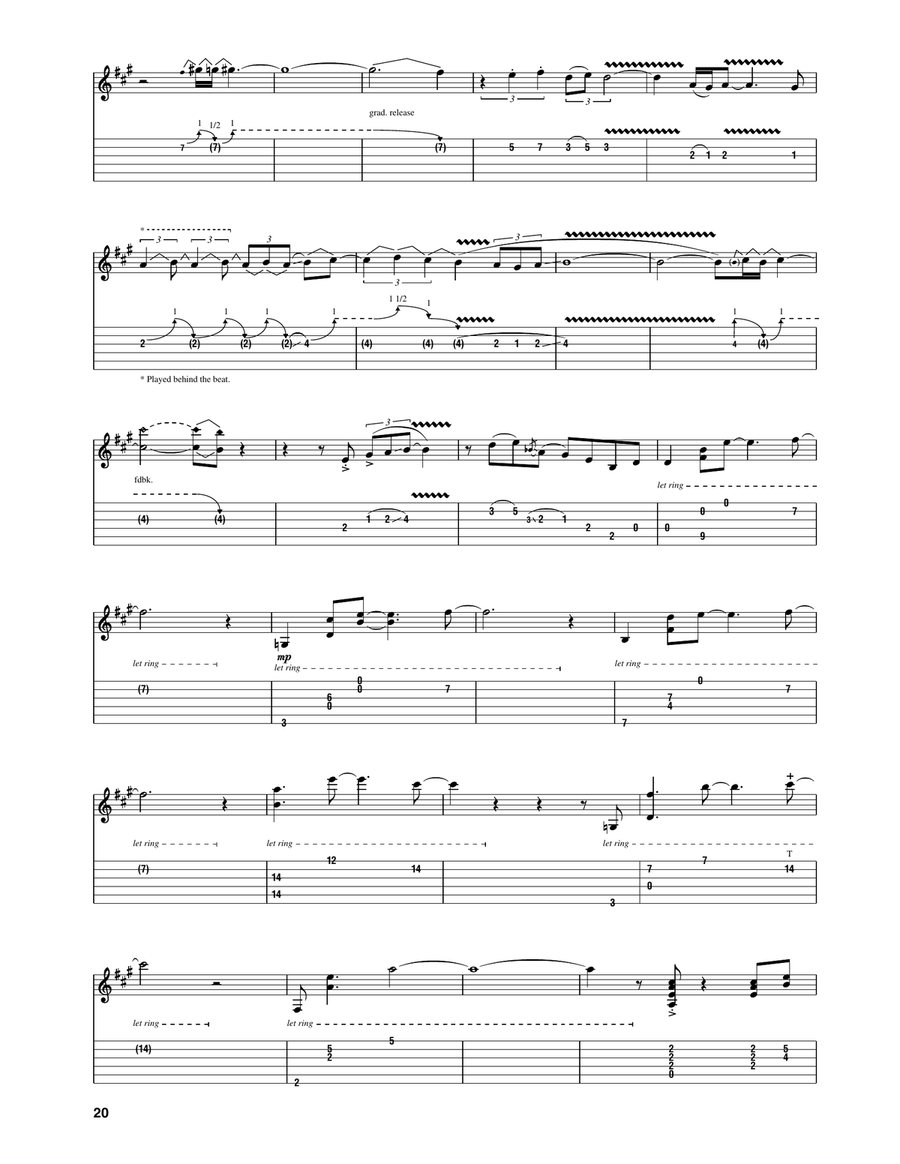 Last House On The Block Last House On The Block Acoustic Guitar scores gallery preview page 5