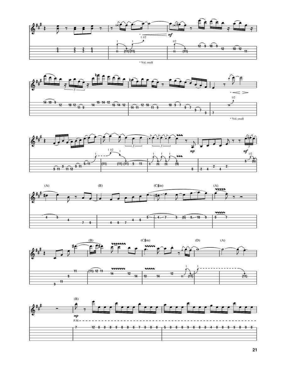 Last House On The Block Last House On The Block Acoustic Guitar scores gallery preview page 6