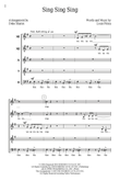 Sing, Sing, Sing (arr. Deke Sharon)