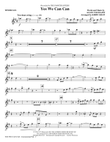 Yes We Can Can - Bb Tenor Saxophone
