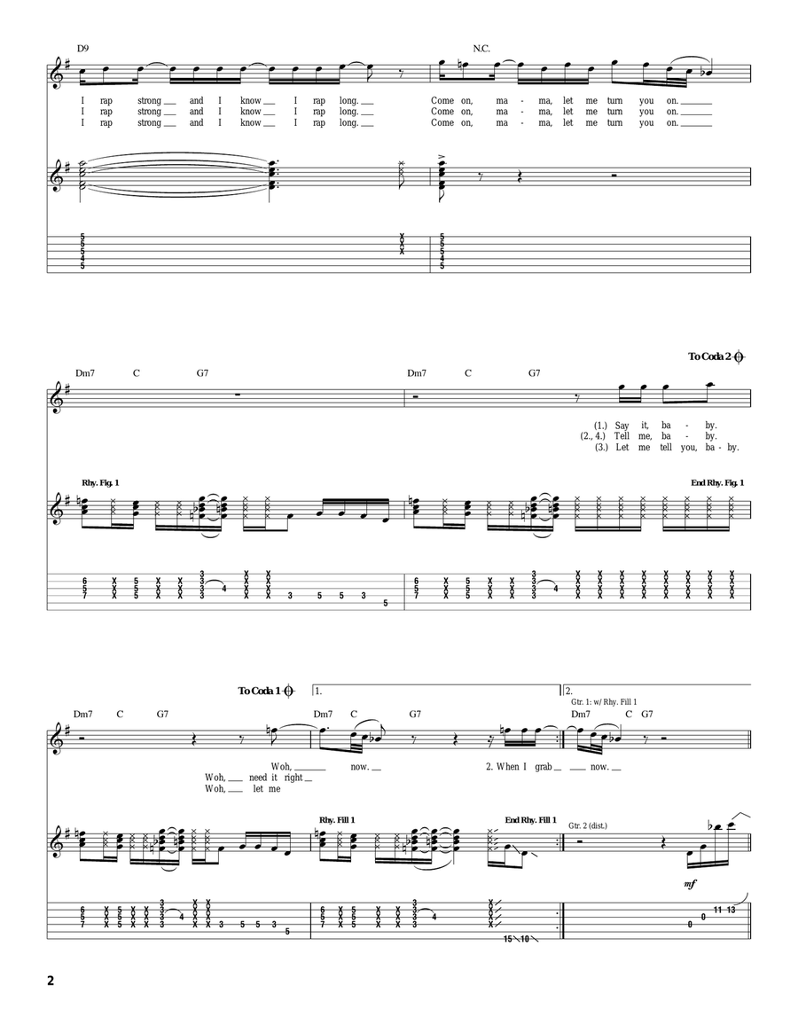 Man Of Many Words Acoustic Guitar scores gallery preview page 2