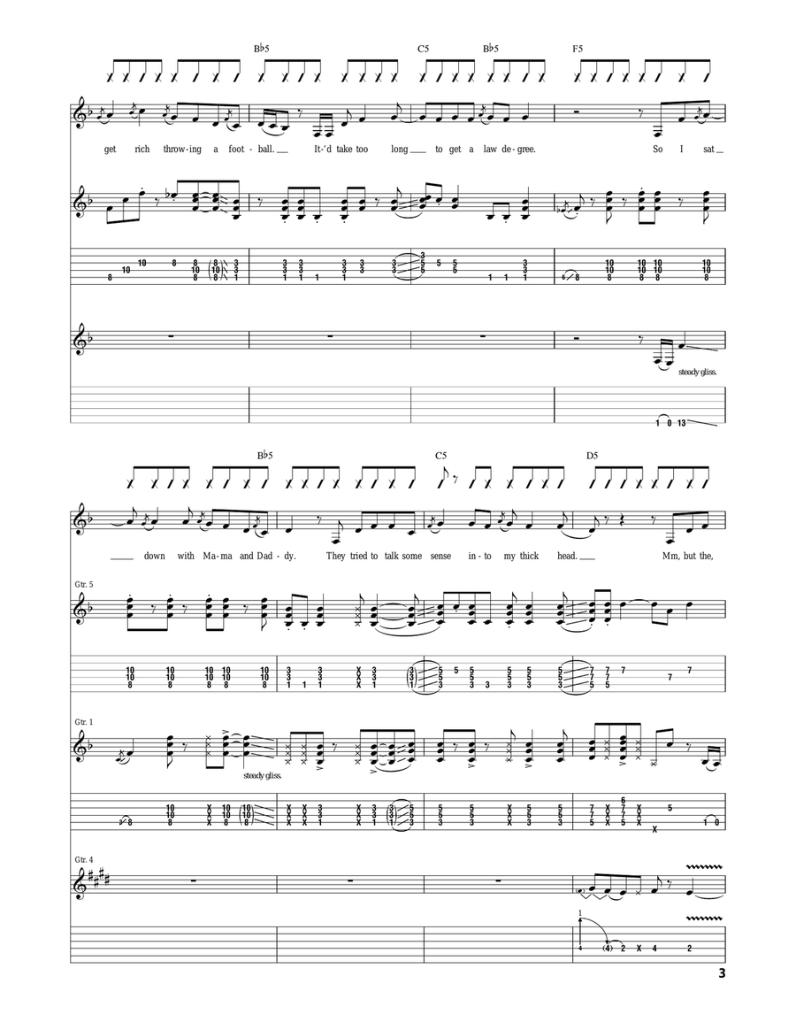 Start A Band Start A Band Acoustic Guitar scores gallery preview page 3