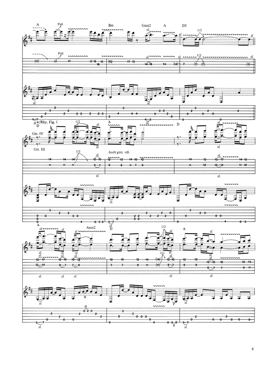 Friends Acoustic Guitar scores gallery preview page 3