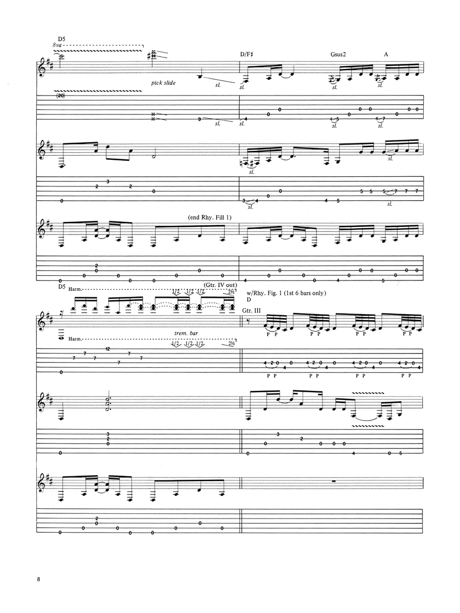 Friends Acoustic Guitar scores gallery preview page 6