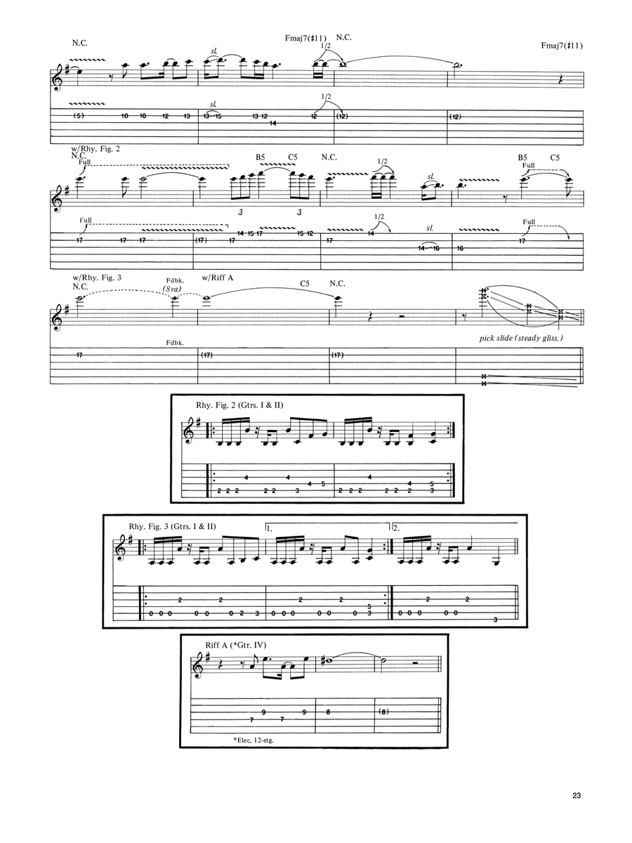 War War Acoustic Guitar scores gallery preview page 2