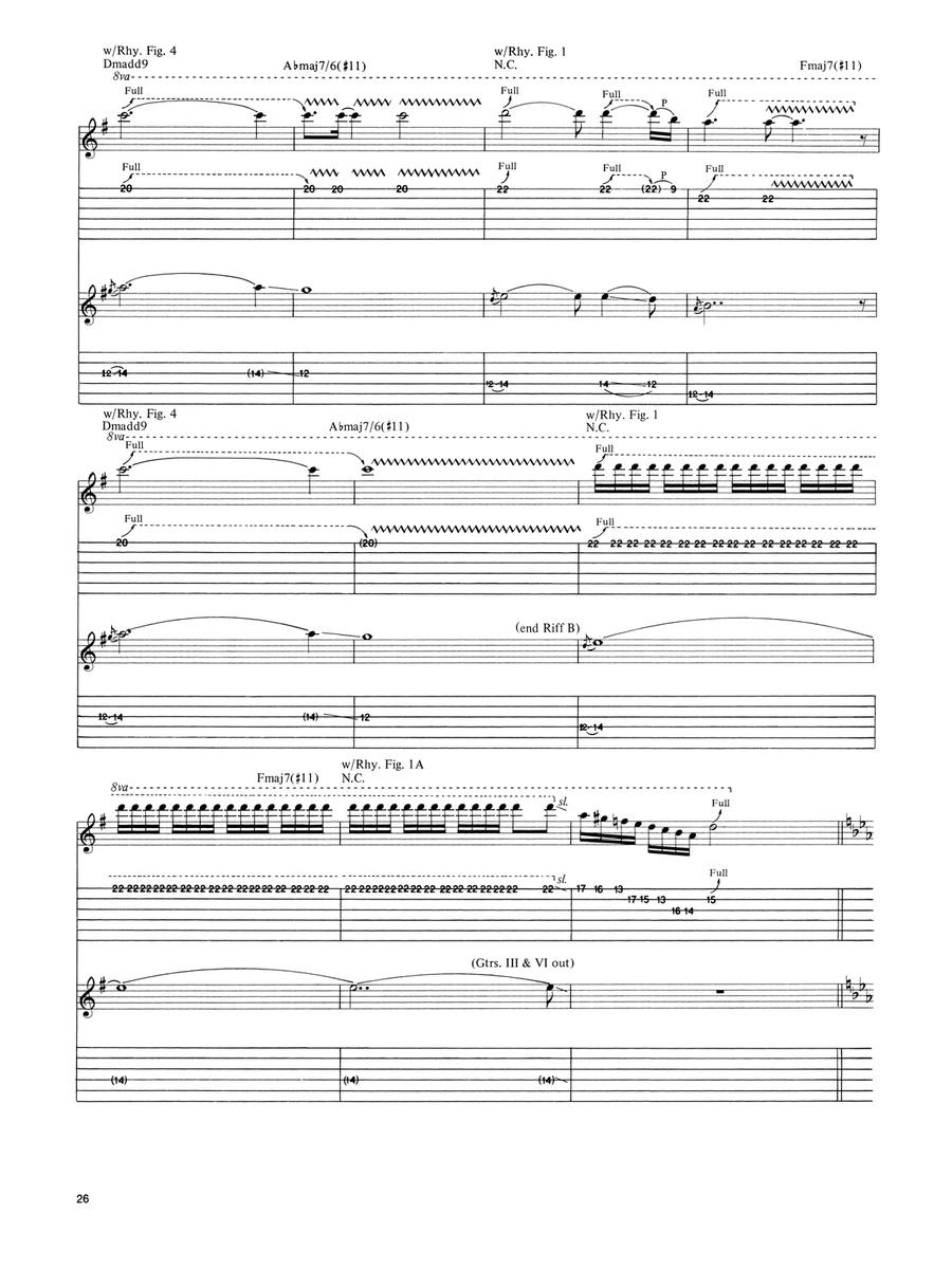 War War Acoustic Guitar scores gallery preview page 5