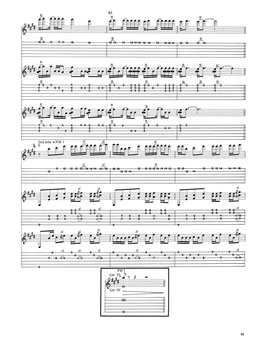 Rubina's Blue Sky Happiness Acoustic Guitar scores gallery preview page 2