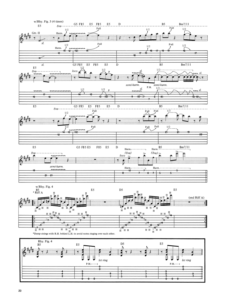 The Mystical Potato Head Groove Thing Acoustic Guitar scores gallery preview page 3
