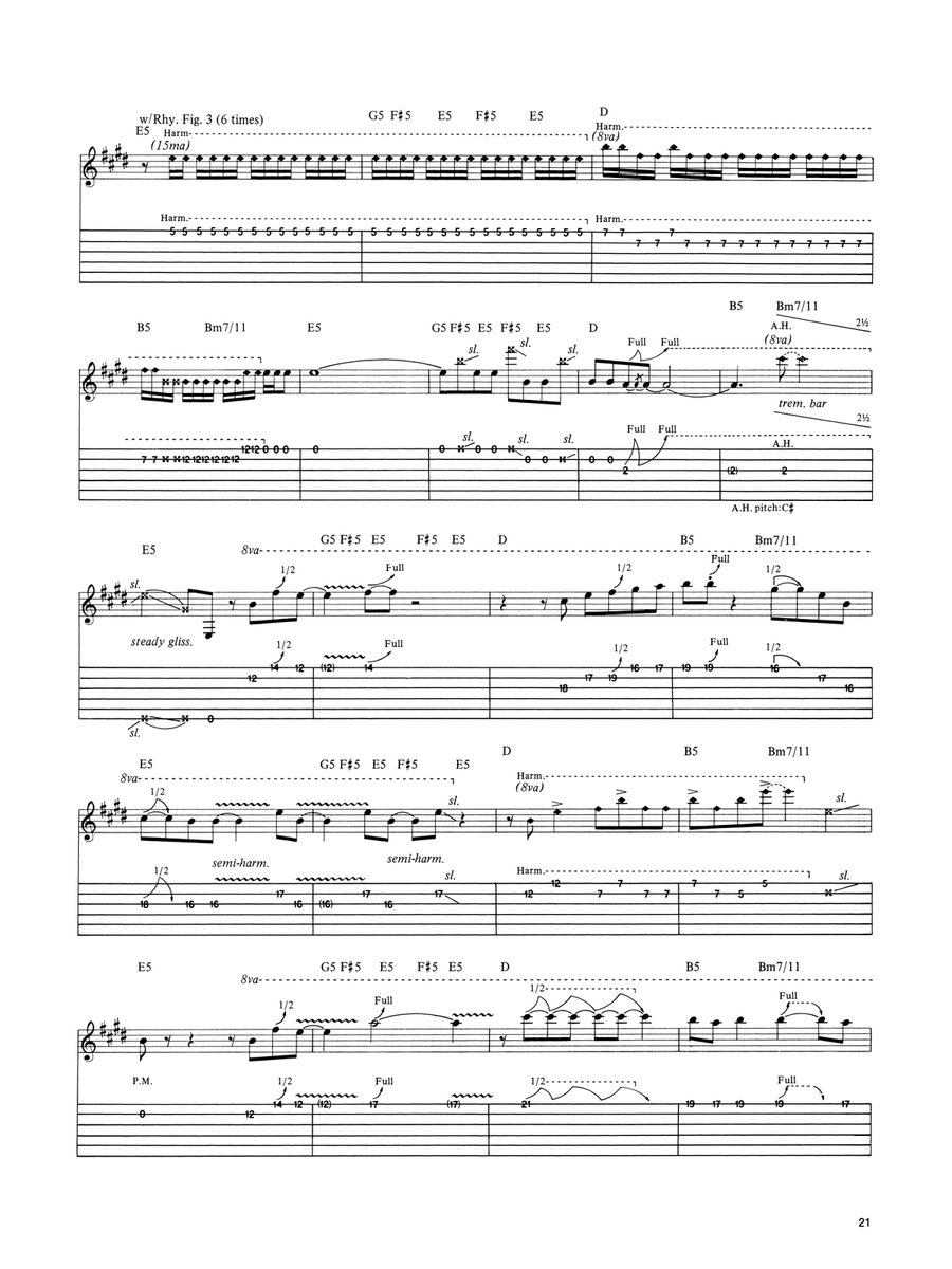 The Mystical Potato Head Groove Thing Acoustic Guitar scores gallery preview page 4