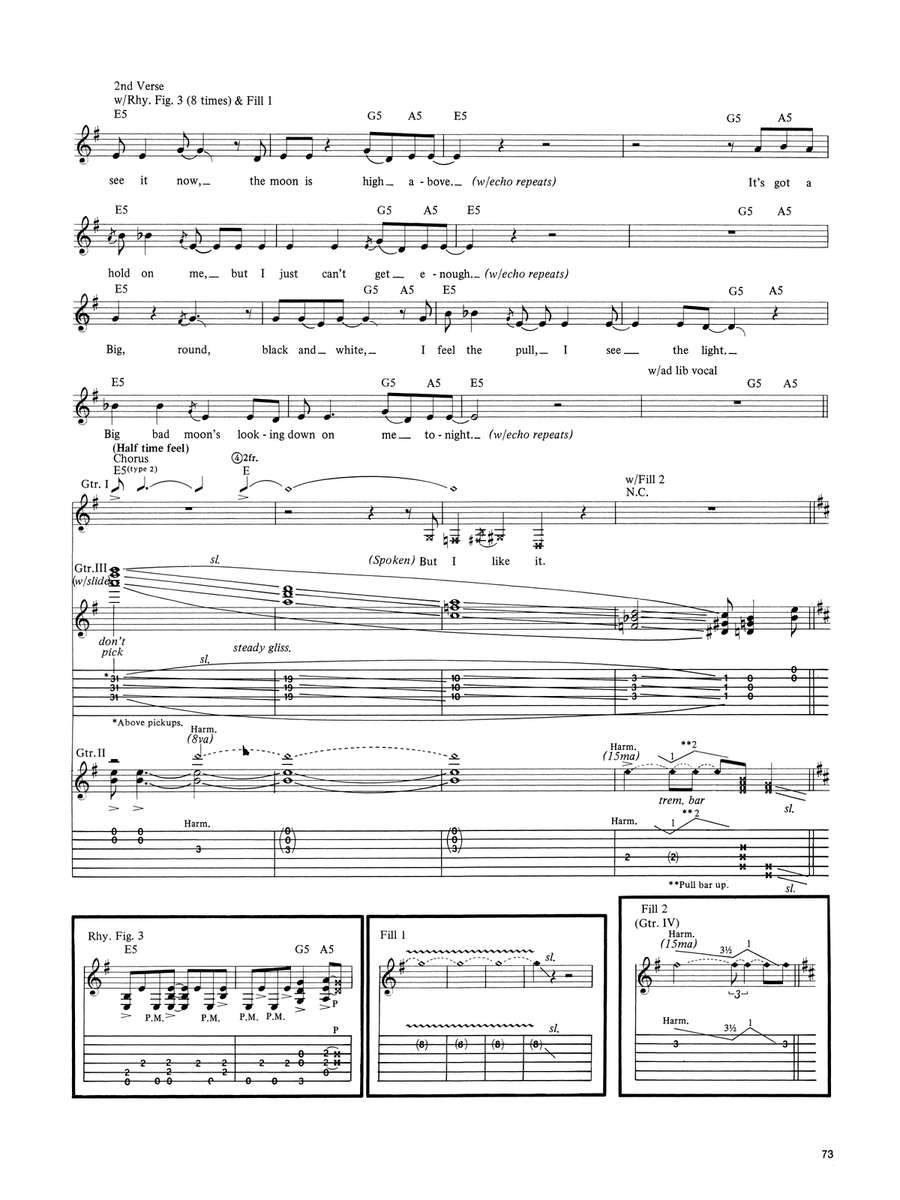 Big Bad Moon Big Bad Moon Acoustic Guitar scores gallery preview page 4